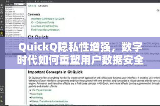 QuickQ隐私性增强，数字时代如何重塑用户数据安全新范式-第1张图片-QuickQ加速器下载_QuickQ官方网站正版