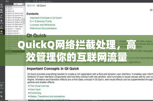 QuickQ网络拦截处理，高效管理你的互联网流量