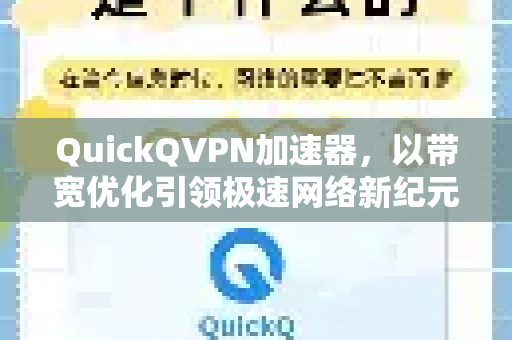 QuickQVPN加速器，以带宽优化引领极速网络新纪元