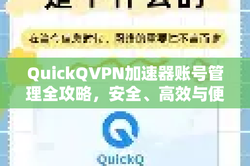 QuickQVPN加速器账号管理全攻略，安全、高效与便捷之道-第1张图片-QuickQ加速器下载_QuickQ官方网站正版